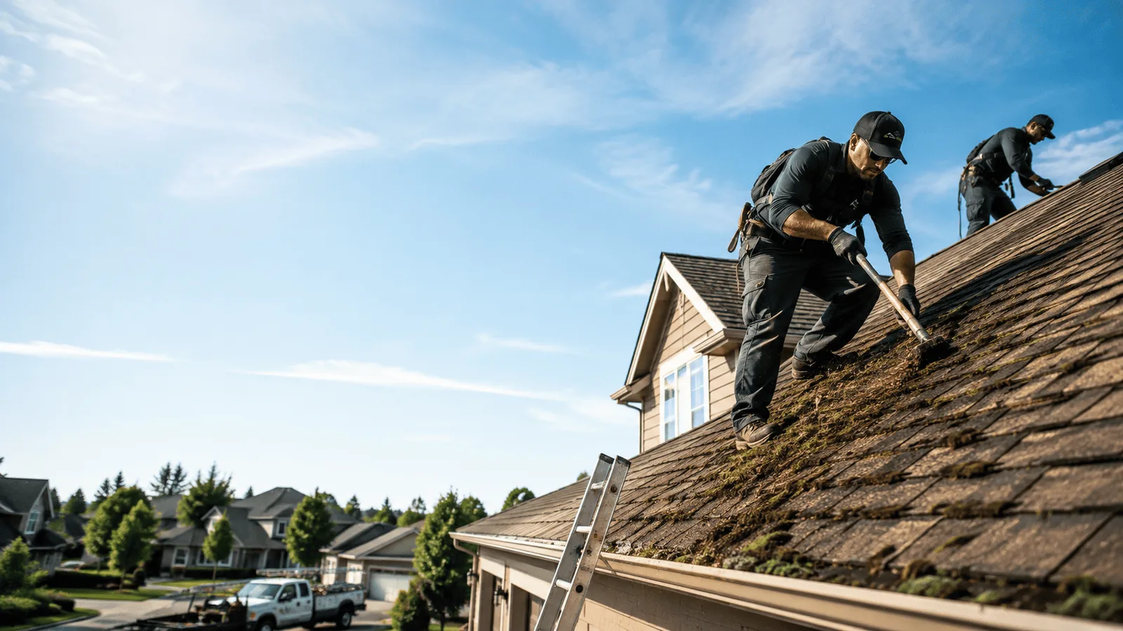 Roof Moss Removal in Lisco, NE near me